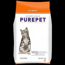 Purepet Mackerel Flavour Adult Dry Cat Food 6 Kg