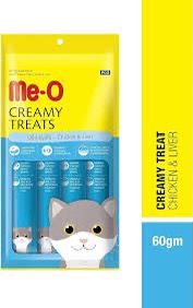 Me-O Creamy Treat Chicken & Liver 60 gm